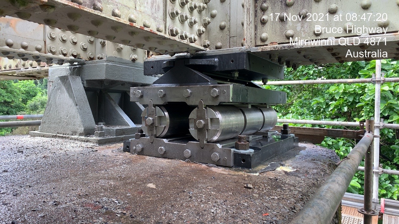 Bridge bearing installation