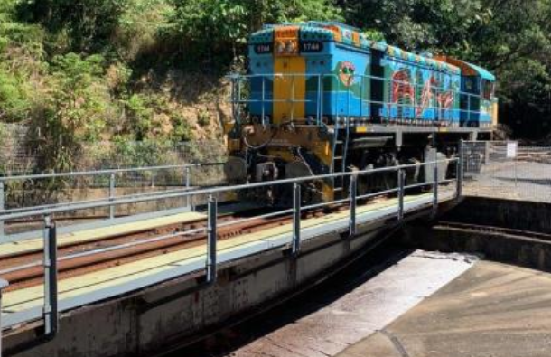 Kuranda Station Turntable