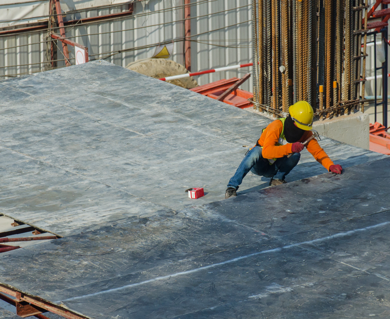 Sandblasting and powder coating
